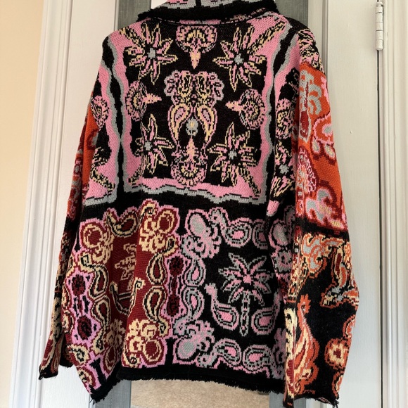 FARM Rio Black Sweet Mermaids Knit Blazer Twee Fall - Picture 9 of 14